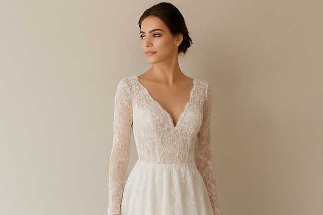 L'eleganza senza tempo del pizzo negli abiti da sposa
