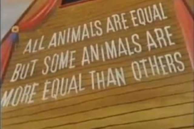 L'animalismo? E' solo una questione di gerarchie
