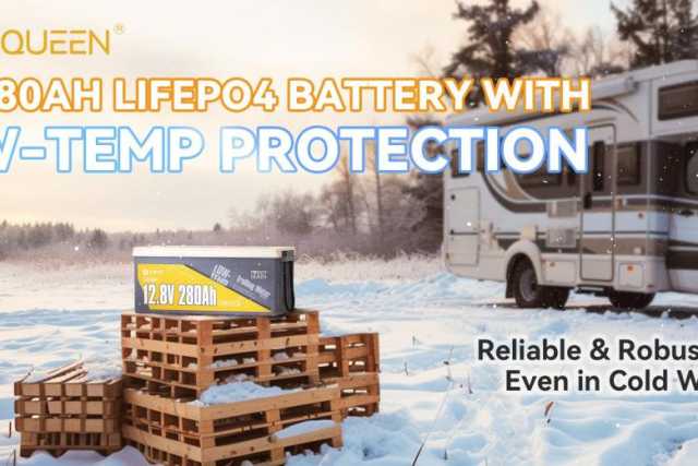 Ottima Scelta per i Motori da Pesca: Alimenta le Avventure con la Batteria al Litio a Ciclo Profondo Power Queen 12V 280Ah a Bassa Temperatura