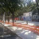 Il cantiere di Piazza Massari