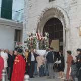 Durante i riti pasquali la partecipazione della comunit� barese italo-greca si fa pi� consistente
