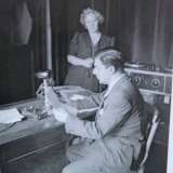 Rosa di Napoli e Armando Scaturchio, cronisti di Radio Bari nel 1943 e gestori del Sottano, il caff� letterario di via Putignani 
