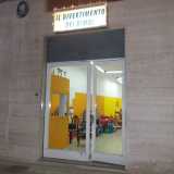 L'ingresso della saletta