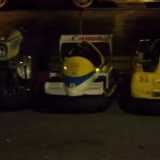 Le macchinine parcheggiate in piazzetta