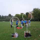 I due anelli, cio� le porte dove segnare i gol