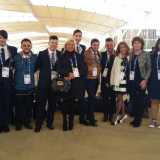 Il team vincitore del concorso Together in Expo 2015, indetto dal Ministero dell'Universit� e della ricerca