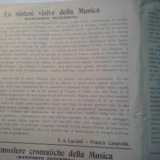 Il retro del del manifesto futurista della musica del 1924 firmato da Sebastiano Arturo Luciani e Franco Casavola 