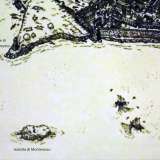 La ricostruzione grafica di Monte Rosso riprodotta  dal centro archeologico operativo di Bari