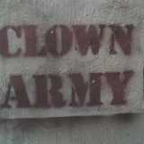 Lo stancil della Clown army