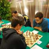 Giovani campioni durante una partita di scacchi del Torneo Week End Citt� di Bari 2013 presso il Circolo Canottieri Barion Sporting Club Bari A.s.d.
