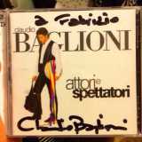 Durante un Firmacopie, Claudio Baglioni scrive una dedica sul cd di un grande fan: Fabrizio Limuli