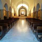 La navata centrale dell'Abbazia