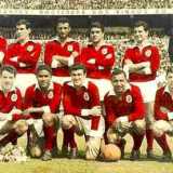 Il Benfica di Eusebio, vincitore nel 1961 e nel 1962