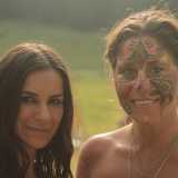 Una delle tappe del viaggio, nella comunit� hippy Rainbow a Treviso