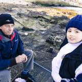 Donato ha soli 9 anni, ma viene sempre a pescare con il nonno