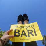 We are happy from .... Bari