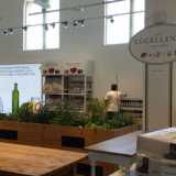 La sezione di Eataly dedicata all'agricoltura e  ai prodotti della terra