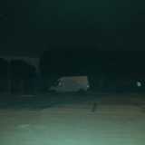 I rom della periferia nord di Bari nel parcheggio riservato ai visitatori dello Stadio della Vittoria: il loro camper e furgone