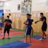 Allenamento nella Kankudai Boxe Bari