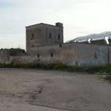 Masseria Alberotanza, panoramica con lo stadio San Nicola sul retro