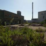 Panoramica del complesso industriale fatiscente formato dall'ex Sapio e dall'ex Sanson