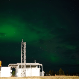 �In altre notti siamo riusciti invece ad ammirare spettacolari aurore boreali�, prosegue Vittorio
