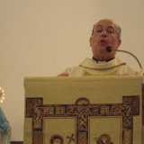 Don Mario Cavalera sul pulpito