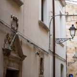 La chiesa di San Martino si trova su strada Bianchi Dottula...