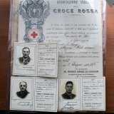 ...e le carte d�identit� di alcuni volontari periti durante il terribile conflitto