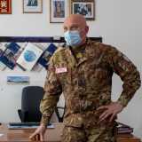 �Oggi invece � la pandemia che ci tiene costantemente occupati � afferma Savino -. Siamo stati impiegati in tutta la Penisola per allestire le postazioni per i tamponi e i vaccini� 