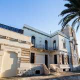 Siamo cos� arrivati davanti alla facciata della bianca ed eclettica villa, in parte nascosta da alte palme