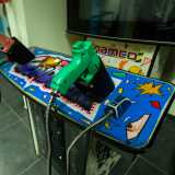 Anche se a farla da padrone sono i classici cabinati arcade. Ci sono quelli che in cui si combatte e si spara... 