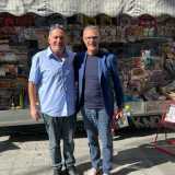 ...l'ex calciatore Beppe Bergomi...