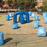il campo da gioco del Paintball Bari