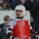 Davide pronto per un combattimento