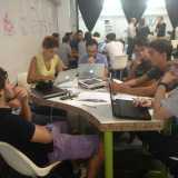 Il team barese di host e hubber impegnato in eventi di startUp, nel settembre 2012
