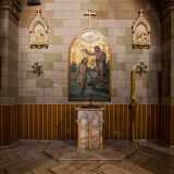 ..., ma fu nel campo dell�arte religiosa che Umberto diede il meglio di s�. Vi sono suoi affreschi, mosaici e dipinti nella chiesa dell�Immacolata di via Abbrescia...