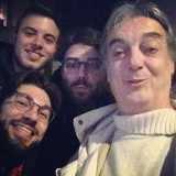 Durante le riprese con Gianni Ciardo