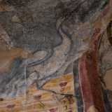 Anche qui compare una decorazione ornamentale: � l�ibis sacro su un prato fiorito, l�animale della saggezza