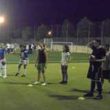 Alcune delle ragazze durante l'allenamento