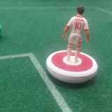 Una miniatura di Paolo Vitor Barreto, giocatore del Bari nel campionato 2009/2010