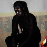 Body painting chiamato Pantera, di Vanessa Fonzetti