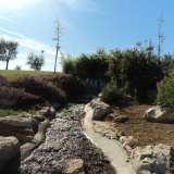 Il suggestivo ruscello del parco