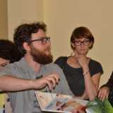 l'illustratore Massimiliano Di Lauro al workshop