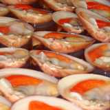 I fasolari con le loro tipiche lingue rosse 