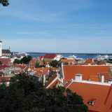 Panorama di Tallinn da uno dei belvedere della citt�