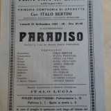 Un manifesto del Teatro Fiera del Levante risalente al 1931: la struttura apriva solo in occasione dell'evento fieristico 