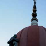 Particolare della cupola dell'altare di Shiva.
