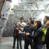 L'arrampicata sportiva nella palestra Kanku Dai di Bari