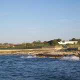 La zona dove prima c'erano i Monticelli: basse dune di sabbia ricoperte da canne